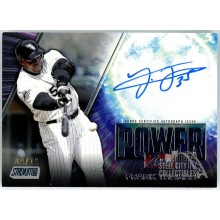 Frank Thomas 2020 Topps Stadium Club Power Zone Autograph Card #PZA-FTH 09/10