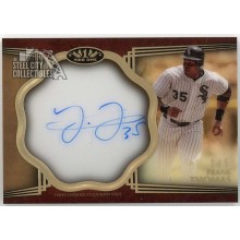 Frank Thomas 2019 Topps Tier One Clear Autograph Card #C1A-FT 3/5