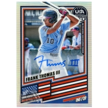 Frank Thomas III 2026 Panini USA Baseball Stars & Stripes Rookie Auto Card #3