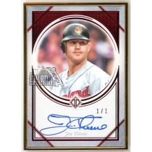 Jim Thome 2018 Topps Transcendent Red Autograph Card #TCA-JT 1/1