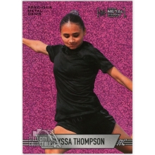 Alyssa Thompson 2024 Skybox Metal Universe PMG Pink FX Rookie Card #FF-6 07/75