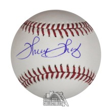 Thurman Thomas Autographed Rawlings Major League Baseball - BAS