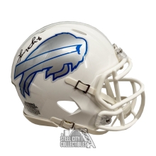 Thurman Thomas Autographed Buffalo Bills Rivalries Mini Football Helmet - JSA