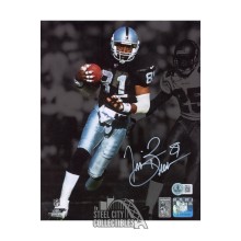 Tim Brown Autographed Oakland 8x10 Football Photo - BAS (Dark Background)