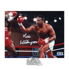 Tim Witherspoon Autographed 8x10 Boxing Photo - BAS