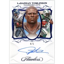 LaDainian Tomlinson 2019 Panini Flawless Career Progression Auto 4/5