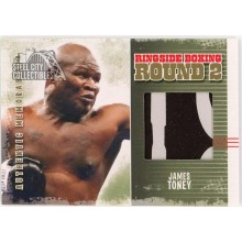 James Toney 2011 ITG Ringside Boxing Gold Trunks Card #AM-43 /10 (Thin White)
