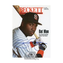 Tony Gwynn Autographed San Diego Padres 1995 Beckett Magazine - JSA