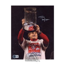 Tony La Russa Autographed St Louis 8x10 Baseball Photo - BAS