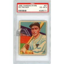 Pie Traynor 1935 Diamond Stars Baseball Card #27 PSA 4