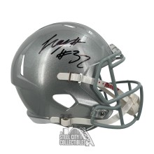 TreVeyon Henderson Autographed Ohio State Speed Replica Full Size Football Helmet - BAS