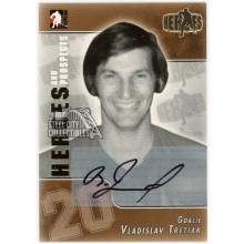Vladislav Tretiak 2004-05 In The Game Heroes & Prospects Autograph Card #A-VT