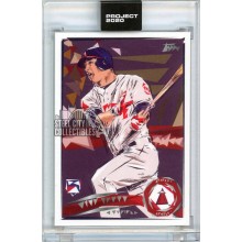 Mike Trout Topps Project 2020 Card #167 2011 Topps Update By Naturel