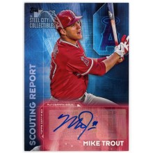 Mike Trout 2016 Topps Scouting Report Autograph Card #SRA-MT