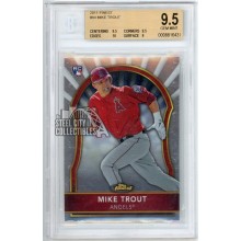 Mike Trout 2011 Topps Finest Rookie Card #94 BGS 9.5 (431)