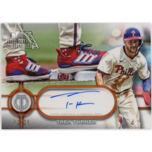 Trea Turner 2026 Topps Tribute Cleats Autograph Card #TTC-TT 12/25