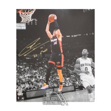 Tyler Herro Autographed Miami 22 6th MOY 16x20 Basketball Photo - BAS