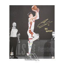 Tyler Herro Autographed Miami Boy Wonder Vertical 16x20 Basketball Photo - BAS
