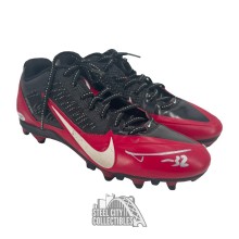Tyrann Mathieu Autographed Game Used Arizona Cardinals Nike Football Cleats - PSA/DNA