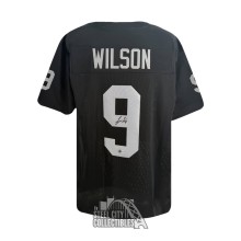 Tyree Wilson Autographed Las Vegas Custom Black Football Jersey - BAS