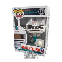 Tyreek Hill Autographed Miami Dolphins Funko Pop - BAS (White Ink)