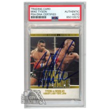 Mike Tyson 2010 Sport Kings Tale of the Tape Autograph Card #67 PSA/DNA
