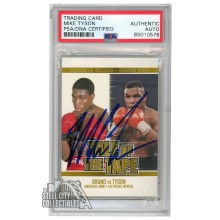 Mike Tyson 2010 Sport Kings Tale of the Tape Autograph Card #149 PSA/DNA