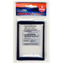Ultra Pro Mini Card Insert 5-Pack