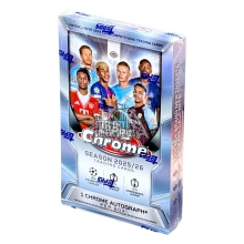 2025-26 Topps Chrome UEFA Club Competitions Soccer Fanatics Fest NYC Edition Hobby Box (Fanatics Fest Refractors)