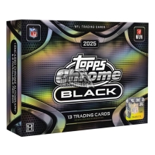 2025 Topps Chrome Black Football Hobby Box