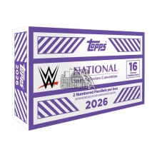 2026 Topps National Sports Collectors Convention WWE Wrestling Collection Box