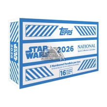 2026 Topps National Sports Collectors Convention NSCC Star Wars Collection Box