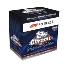 2023 Topps Chrome Formula 1 F1 Sapphire Edition Box
