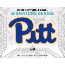 2026 Onit Volleyball Signature Series Platinum 20-Box Case (University of Pittsburgh)
