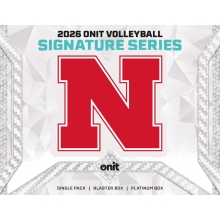 2026 Onit Volleyball Signature Series Platinum 20-Box Case (University of Nebraska)