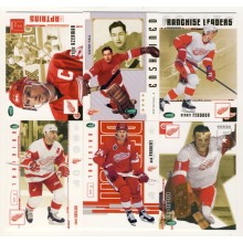 2003-04 Parkhurst Original Six Hockey Detroit Red Wings 100-Card Set