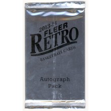 2013-14 Upper Deck Fleer Retro Basketball Bonus Autograph Hobby Pack