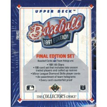 1991 Upper Deck Final Edition Baseball Factory Set
