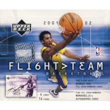 2001-02 Upper Deck Flight Team Basketball Hobby Box