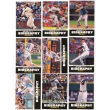 2010 Upper Deck Baseball Series One Season Biography 200 Card Complete Set