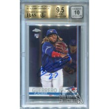 Vladimir Guerrero Jr 2019 Topps Chrome Update Auto "27" RC #21 BGS 9.5 BAS 10