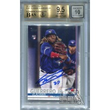 Vladimir Guerrero Jr 2019 Topps Update Autograph "27" Rookie #US1 BGS 9.5 BAS 10