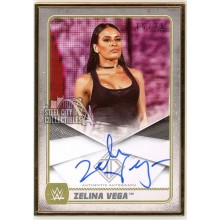 Zelina Vega 2020 Topps Transcendent WWE Autograph Card #A-ZV /25