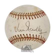 Vin Scully Autographed Official National League Baseball - BAS LOA A62946 (Used Ball)