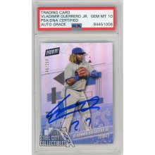 Vladimir Guerrero Jr 2019 Panini The National Autographed Card /299 #RC39 - PSA/DNA 10