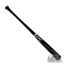 Vladimir Guerrero Sr Autographed Rawlings Black Baseball Bat - BAS