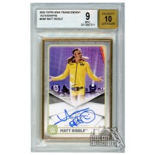 Matt Riddle 2020 Topps Transcendent WWE Autograph Card /25 BGS 9