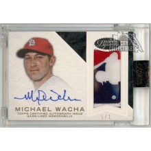 Michael Wacha 2016 Topps Dynasty Dynastic Decoration Patch Auto Card #AP-MW4 1/1