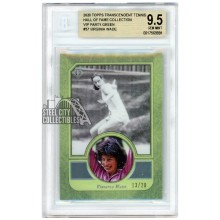 Virginia Wade 2020 Topps Transcendent Tennis VIP Green Card #37 /20 BGS 9.5