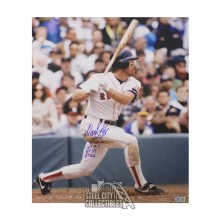 Wade Boggs Autographed Boston 16x20 Baseball Photo (5 Inscriptions) - BAS